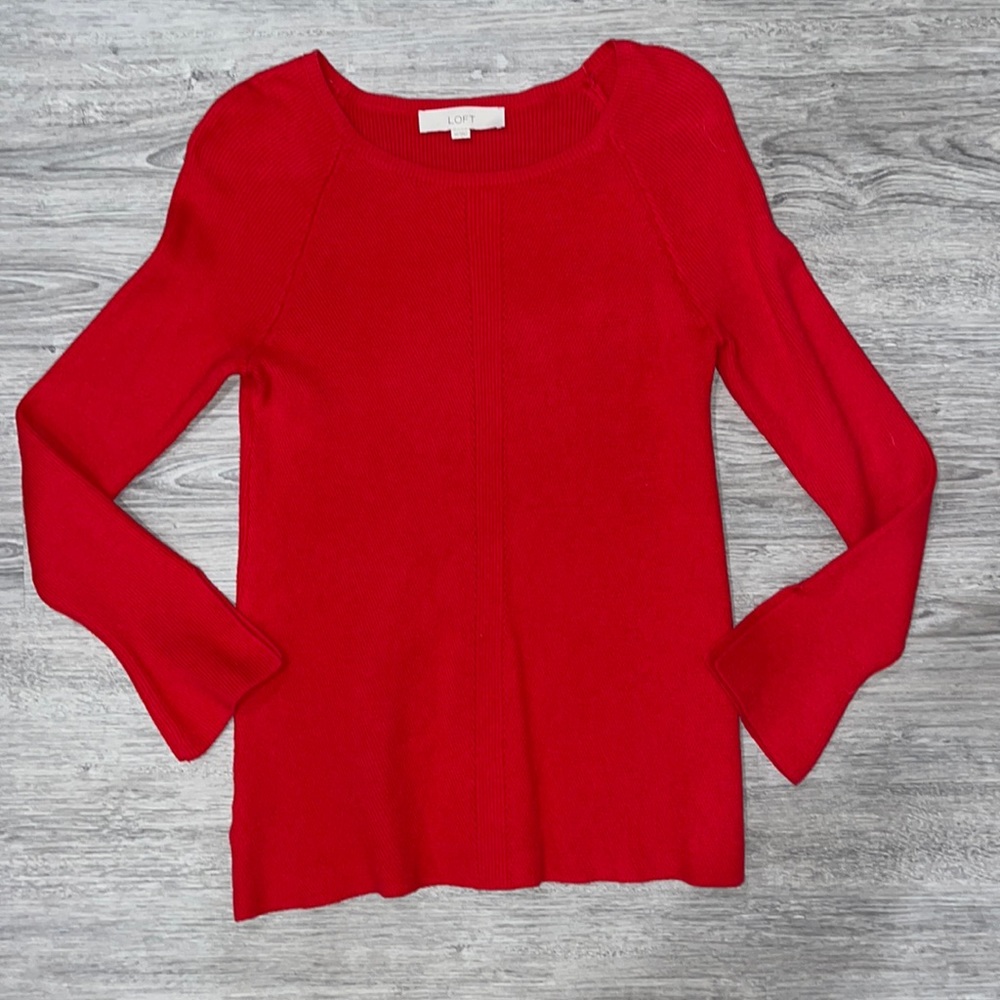 Red sweater